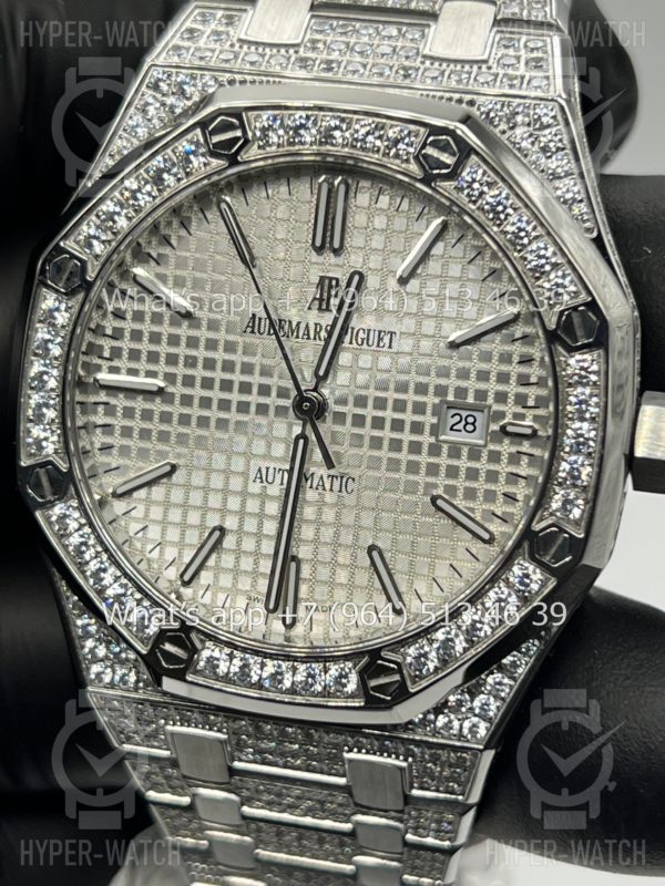 Товар Audemars Piguet Royal Oak 41mm Diamond White Фото 7 - Audemars Piguet Royal Oak 41mm Diamond White
