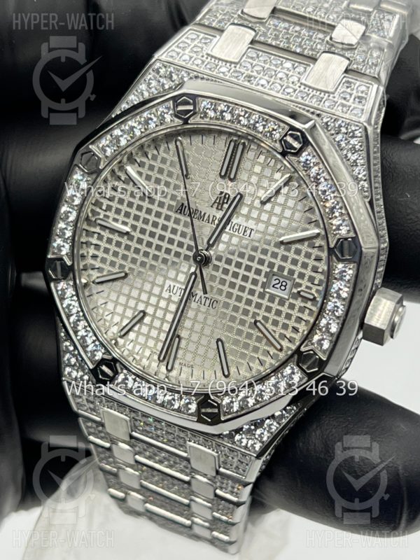 Товар Audemars Piguet Royal Oak 41mm Diamond White Фото 10 - Audemars Piguet Royal Oak 41mm Diamond White