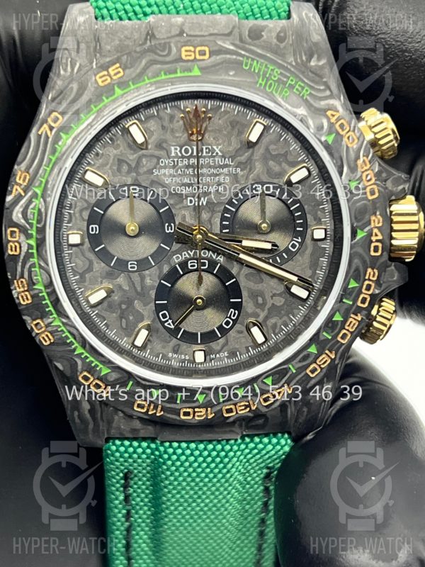 Товар Rolex Cosmograph Daytona Carbon DIW Emerald Green Фото 2 - Rolex Cosmograph Daytona Carbon DIW Emerald Green
