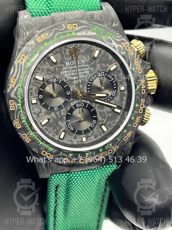 Товар Rolex Cosmograph Daytona Carbon DIW Emerald Green Фото 3 - Rolex Cosmograph Daytona Carbon DIW Emerald Green