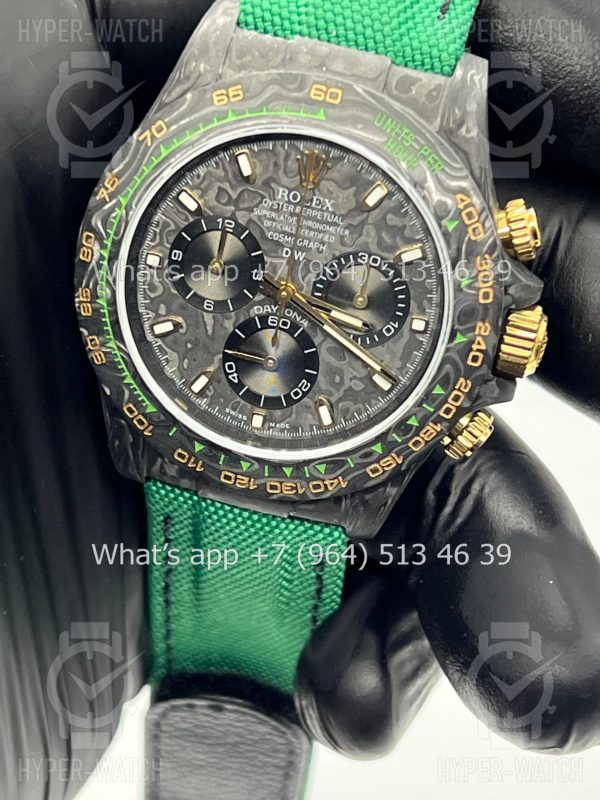 Товар Rolex Cosmograph Daytona Carbon DIW Emerald Green Фото 4 - Rolex Cosmograph Daytona Carbon DIW Emerald Green