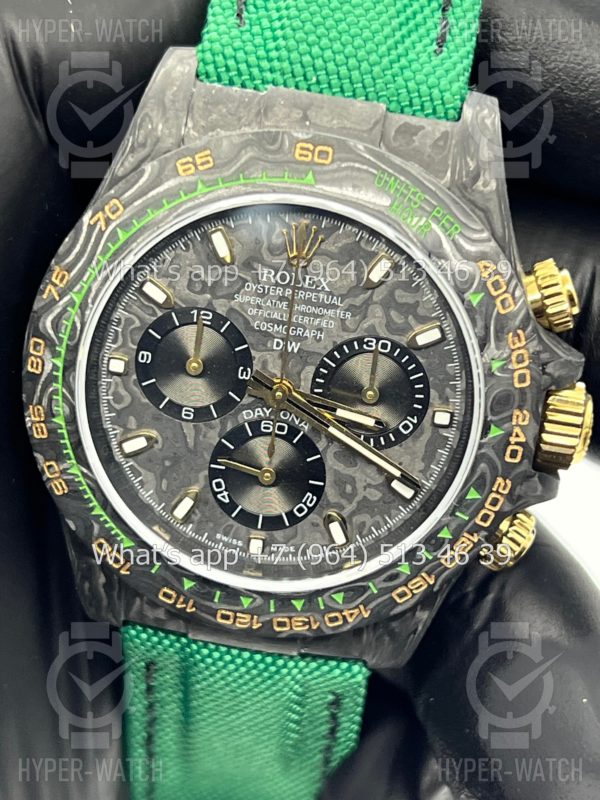 Товар Rolex Cosmograph Daytona Carbon DIW Emerald Green Фото 5 - Rolex Cosmograph Daytona Carbon DIW Emerald Green