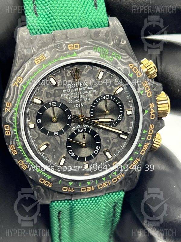 Товар Rolex Cosmograph Daytona Carbon DIW Emerald Green Фото 6 - Rolex Cosmograph Daytona Carbon DIW Emerald Green