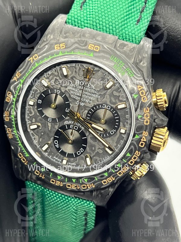Товар Rolex Cosmograph Daytona Carbon DIW Emerald Green Фото 7 - Rolex Cosmograph Daytona Carbon DIW Emerald Green