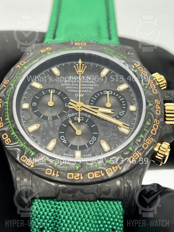 Товар Rolex Cosmograph Daytona Carbon DIW Emerald Green Фото 8 - Rolex Cosmograph Daytona Carbon DIW Emerald Green