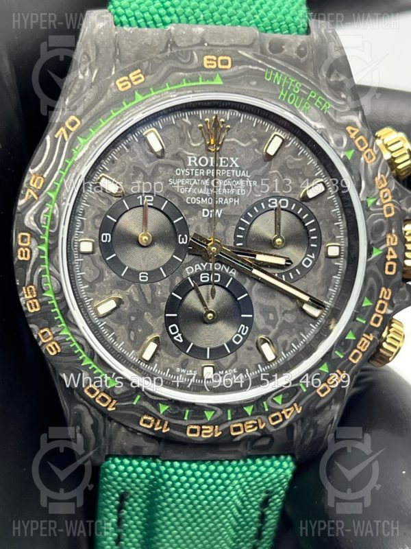 Товар Rolex Cosmograph Daytona Carbon DIW Emerald Green Фото 9 - Rolex Cosmograph Daytona Carbon DIW Emerald Green