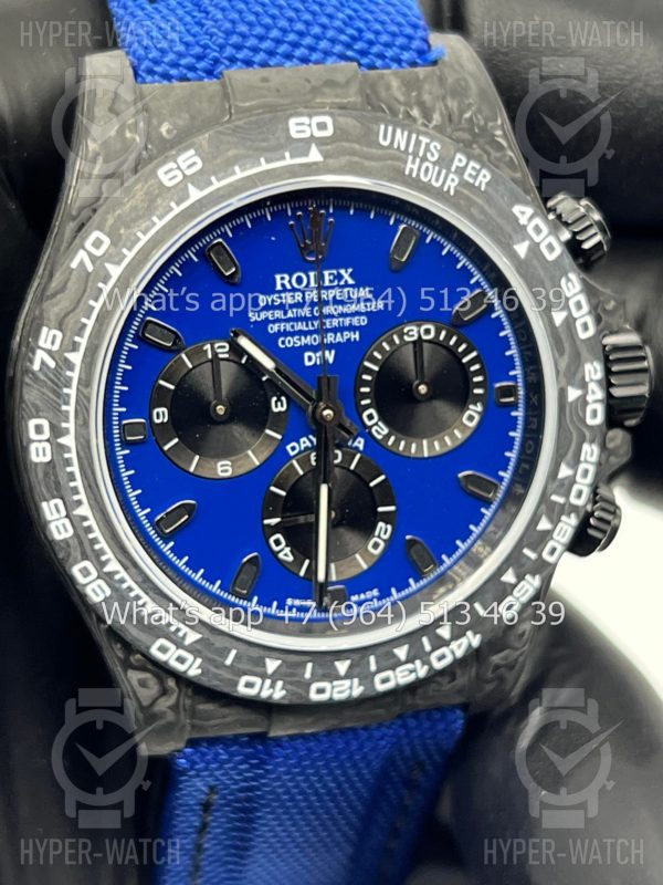 Товар Rolex Cosmograph Daytona Carbon DIW Miami Blue Фото 2 - Rolex Cosmograph Daytona Carbon DIW Miami Blue