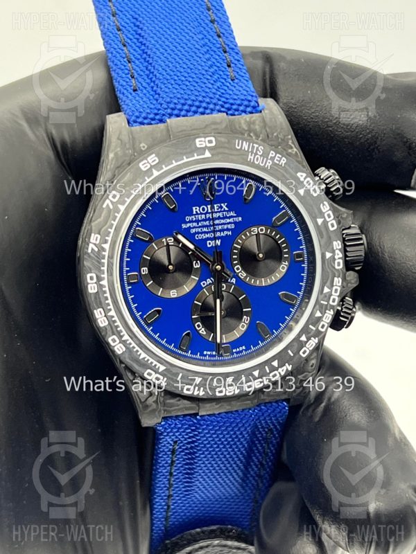 Товар Rolex Cosmograph Daytona Carbon DIW Miami Blue Фото 3 - Rolex Cosmograph Daytona Carbon DIW Miami Blue