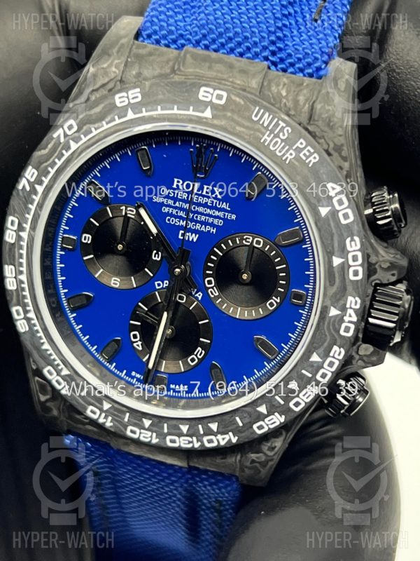 Товар Rolex Cosmograph Daytona Carbon DIW Miami Blue Фото 5 - Rolex Cosmograph Daytona Carbon DIW Miami Blue