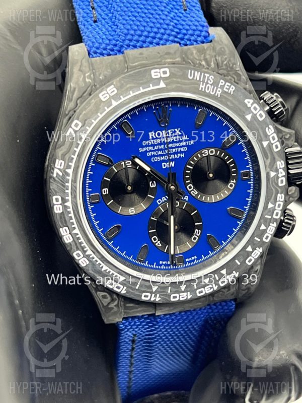 Товар Rolex Cosmograph Daytona Carbon DIW Miami Blue Фото 7 - Rolex Cosmograph Daytona Carbon DIW Miami Blue