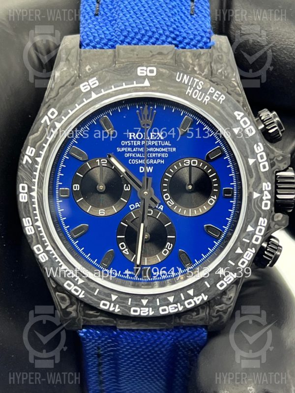 Товар Rolex Cosmograph Daytona Carbon DIW Miami Blue Фото 8 - Rolex Cosmograph Daytona Carbon DIW Miami Blue