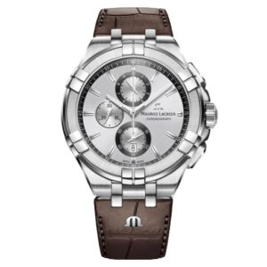 Фото 44 - Maurice Lacroix Aikon Chronograph 44mm AI1018-SS001-130-1