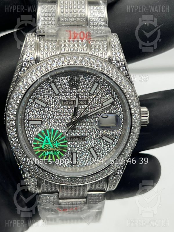 Фото 6 - Rolex Datejust 41mm 126300 Diamond Oyster