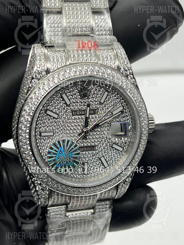 Фото 8 - Rolex Datejust 41mm 126300 Diamond Oyster