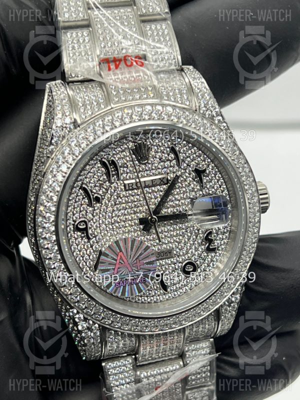 Товар Rolex Datejust 41mm 126300 Diamond Arabic Фото 6 - Rolex Datejust 41mm 126300 Diamond Arabic