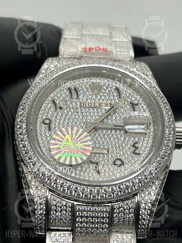 Товар Rolex Datejust 41mm 126300 Diamond Arabic Фото 12 - Rolex Datejust 41mm 126300 Diamond Arabic