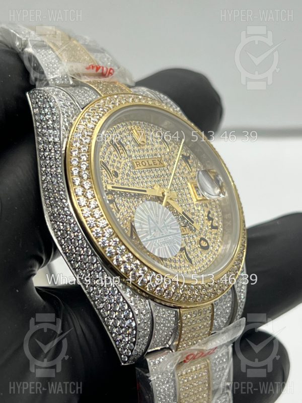 Товар Rolex Datejust 41mm 126300 Diamond Arabic Oyster Фото 3 - Rolex Datejust 41mm 126300 Diamond Arabic Oyster