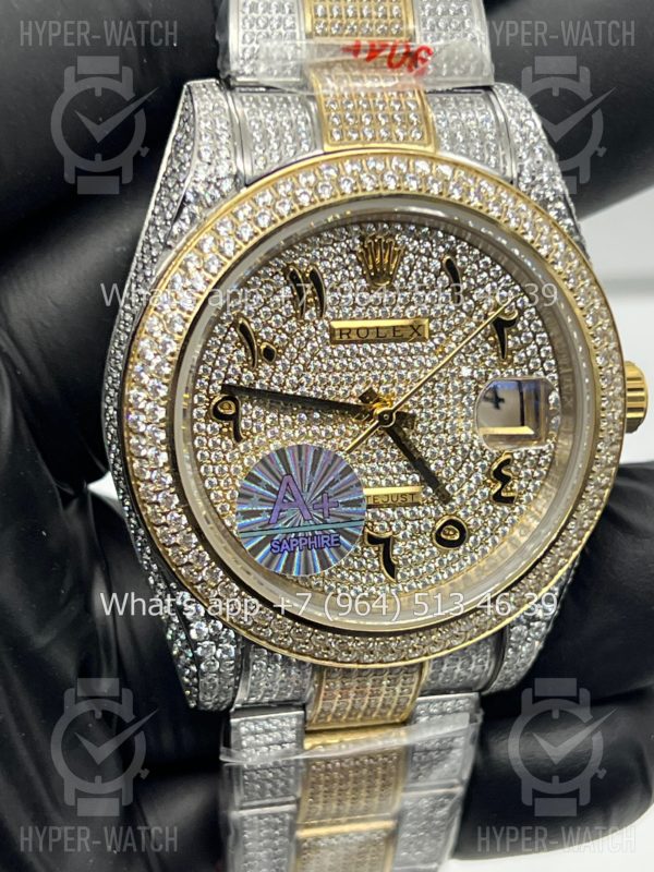 Товар Rolex Datejust 41mm 126300 Diamond Arabic Oyster Фото 4 - Rolex Datejust 41mm 126300 Diamond Arabic Oyster
