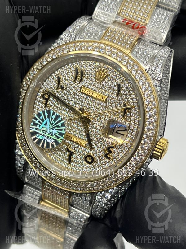 Товар Rolex Datejust 41mm 126300 Diamond Arabic Oyster Фото 5 - Rolex Datejust 41mm 126300 Diamond Arabic Oyster