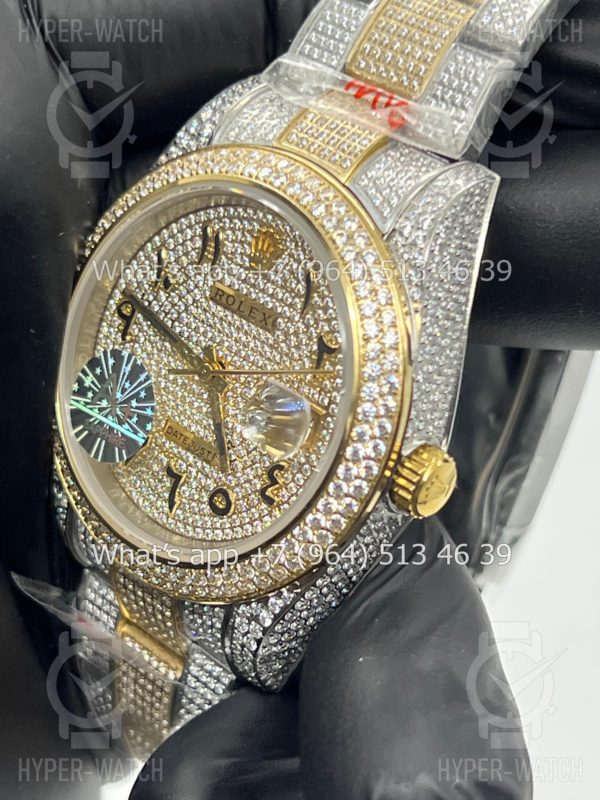 Товар Rolex Datejust 41mm 126300 Diamond Arabic Oyster Фото 7 - Rolex Datejust 41mm 126300 Diamond Arabic Oyster