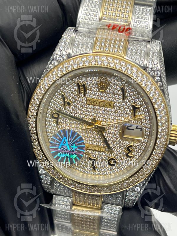 Товар Rolex Datejust 41mm 126300 Diamond Arabic Oyster Фото 8 - Rolex Datejust 41mm 126300 Diamond Arabic Oyster