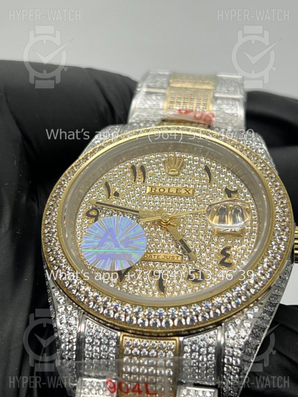 Товар Rolex Datejust 41mm 126300 Diamond Arabic Oyster Фото 9 - Rolex Datejust 41mm 126300 Diamond Arabic Oyster