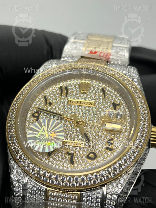 Товар Rolex Datejust 41mm 126300 Diamond Arabic Oyster Фото 10 - Rolex Datejust 41mm 126300 Diamond Arabic Oyster