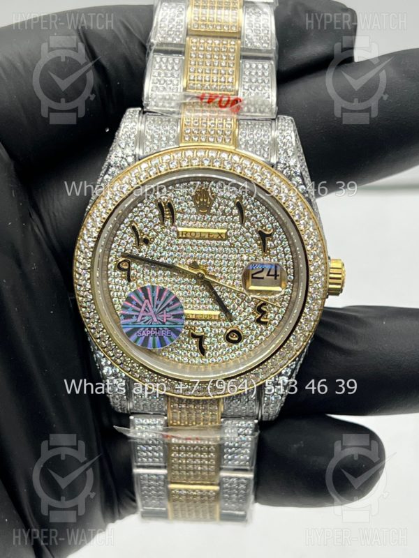 Товар Rolex Datejust 41mm 126300 Diamond Arabic Oyster Фото 11 - Rolex Datejust 41mm 126300 Diamond Arabic Oyster