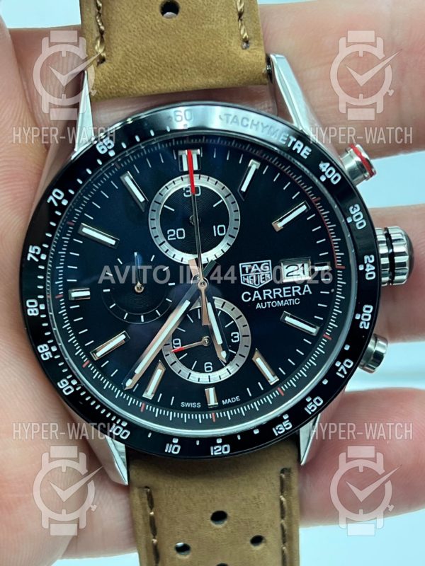 Товар Tag Heuer Carrera 41mm Art 8145 Фото 2 - Tag Heuer Carrera 41mm Art 8145