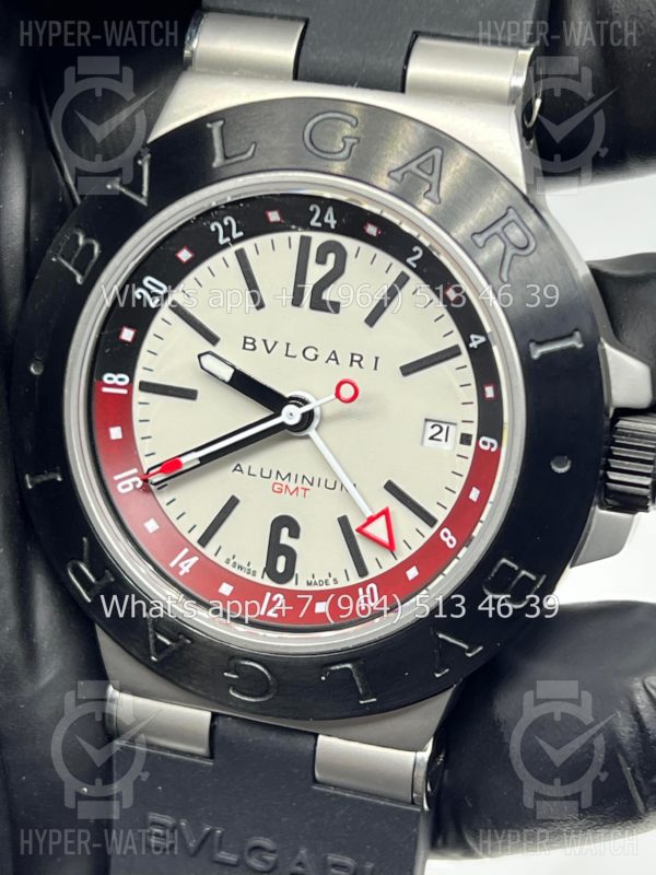 Товар Bvlgari Diagono Aluminium GMT 40mm Art 8245 Фото 4 - Bvlgari Diagono Aluminium GMT 40mm Art 8245