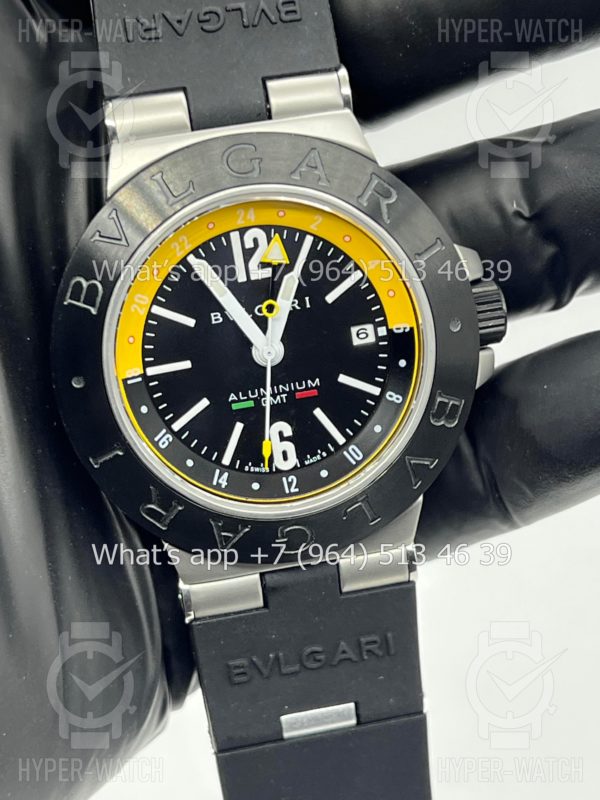 Товар Bvlgari Diagono Aluminium GMT 40mm Art 8246 Фото 5 - Bvlgari Diagono Aluminium GMT 40mm Art 8246