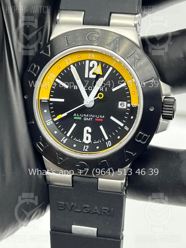 Товар Bvlgari Diagono Aluminium GMT 40mm Art 8246 Фото 9 - Bvlgari Diagono Aluminium GMT 40mm Art 8246