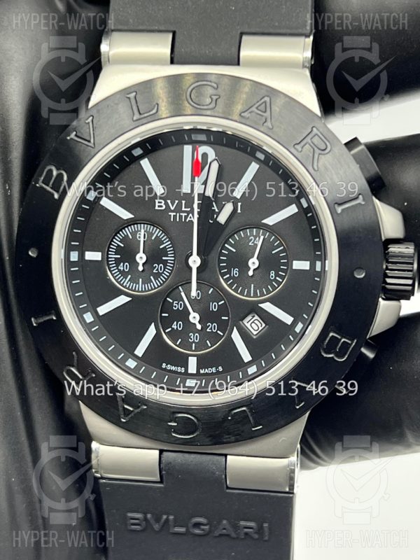 Товар Bvlgari Diagono Titanium 40mm Art 8242 Фото 7 - Bvlgari Diagono Titanium 40mm Art 8242