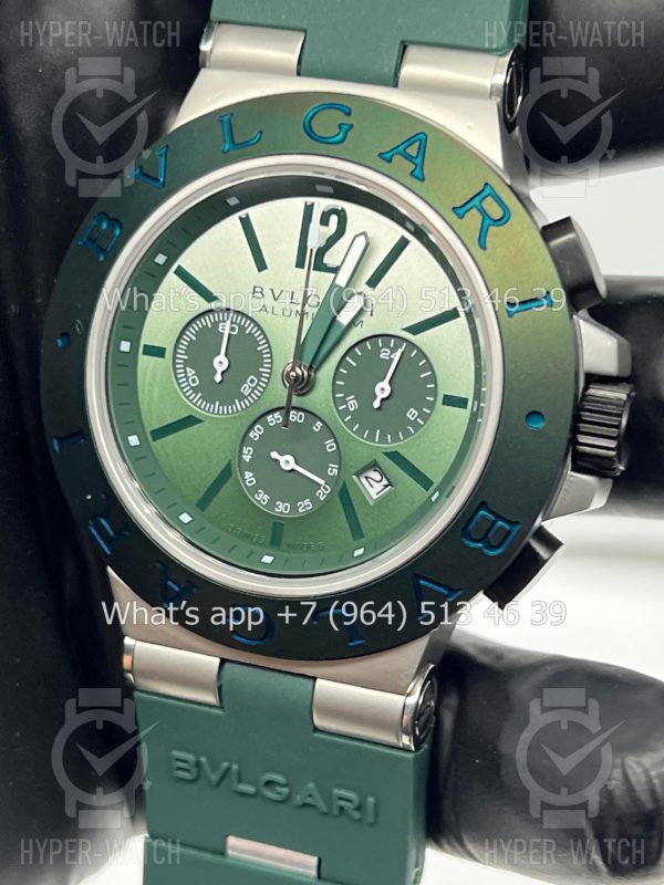 Товар Bvlgari Diagono Aluminium 40mm Art 8243 Фото 5 - Bvlgari Diagono Aluminium 40mm Art 8243