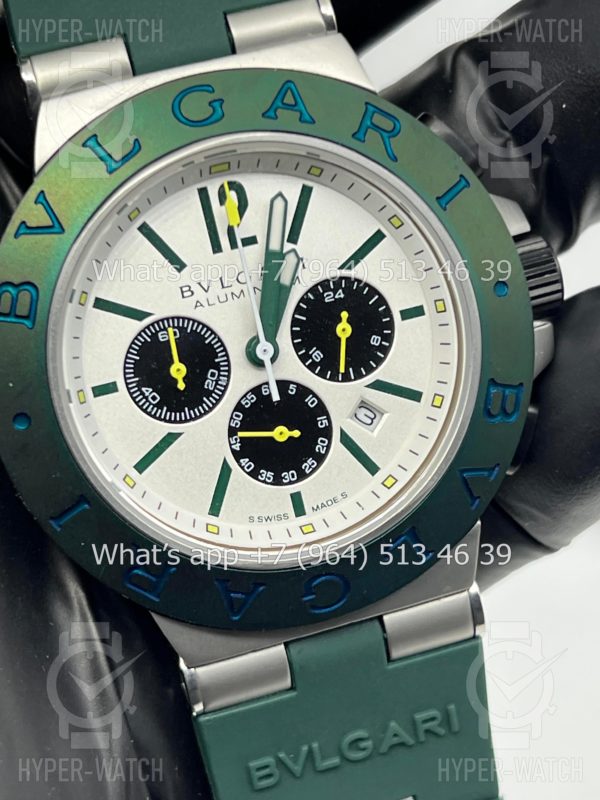 Товар Bvlgari Diagono Aluminium 40mm Art 8244 Фото 5 - Bvlgari Diagono Aluminium 40mm Art 8244