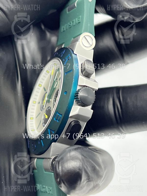 Товар Bvlgari Diagono Aluminium 40mm Art 8244 Фото 8 - Bvlgari Diagono Aluminium 40mm Art 8244