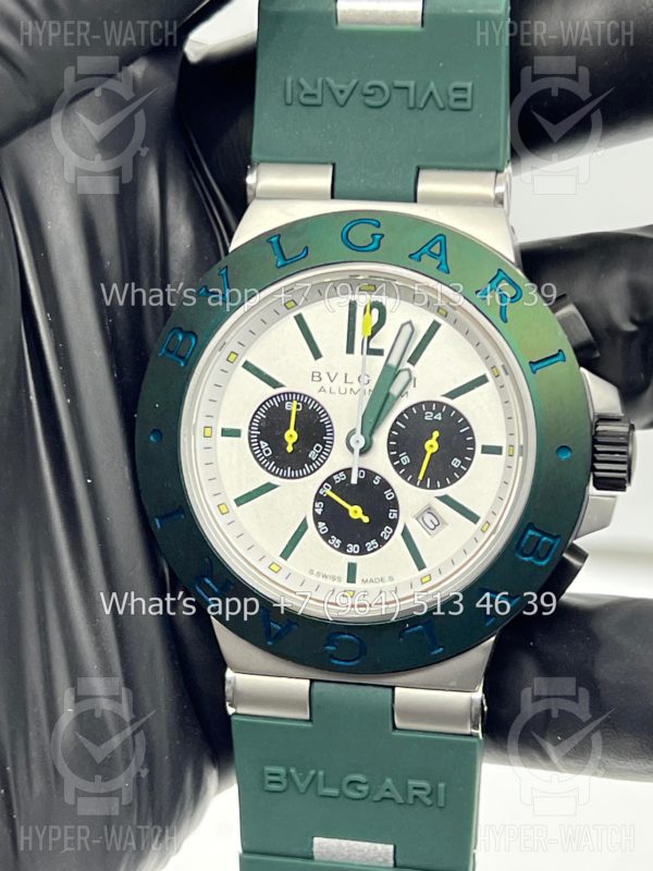 Товар Bvlgari Diagono Aluminium 40mm Art 8244 Фото 9 - Bvlgari Diagono Aluminium 40mm Art 8244