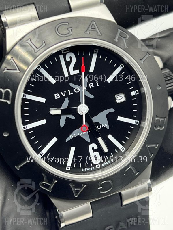 Товар Bvlgari Diagono Aluminium 40mm Art 8248 Фото 3 - Bvlgari Diagono Aluminium 40mm Art 8248