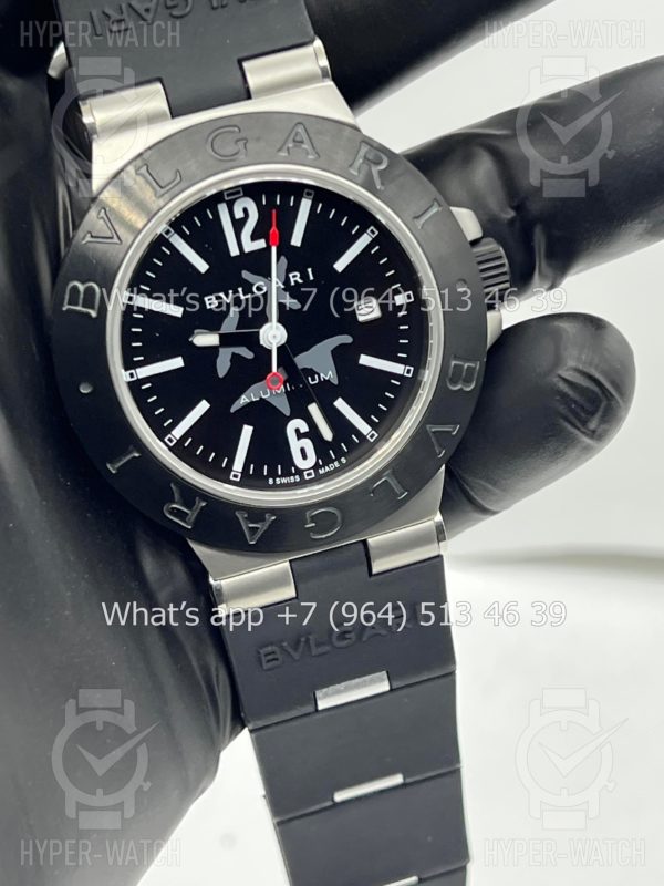 Товар Bvlgari Diagono Aluminium 40mm Art 8248 Фото 6 - Bvlgari Diagono Aluminium 40mm Art 8248