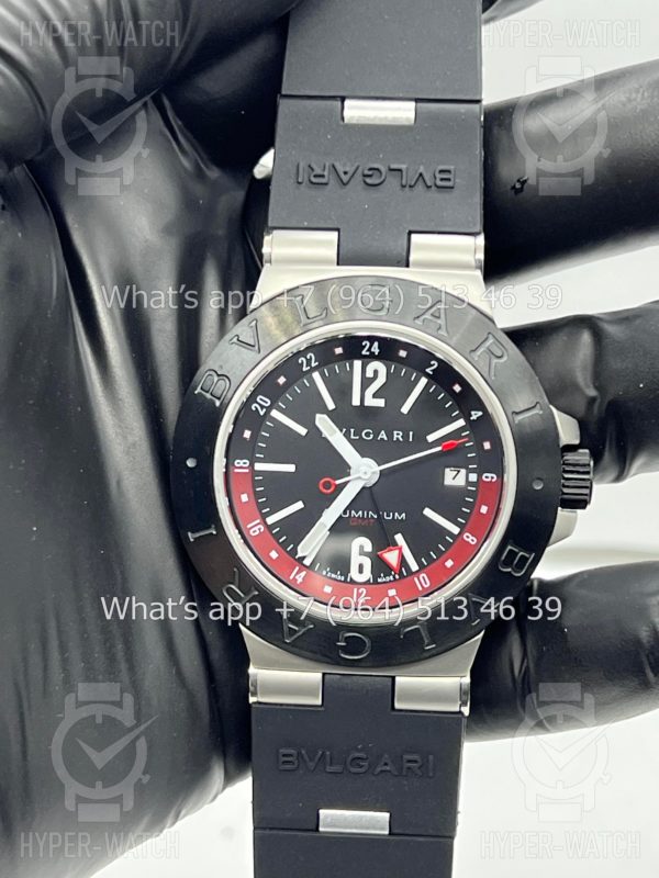 Товар Bvlgari Diagono Aluminium GMT 40mm Art 8250 Фото 7 - Bvlgari Diagono Aluminium GMT 40mm Art 8250