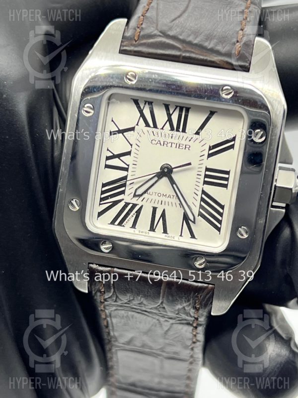 Товар Cartier Santos 100 W20107X7 Steel Фото 11 - Cartier Santos 100 W20107X7 Steel