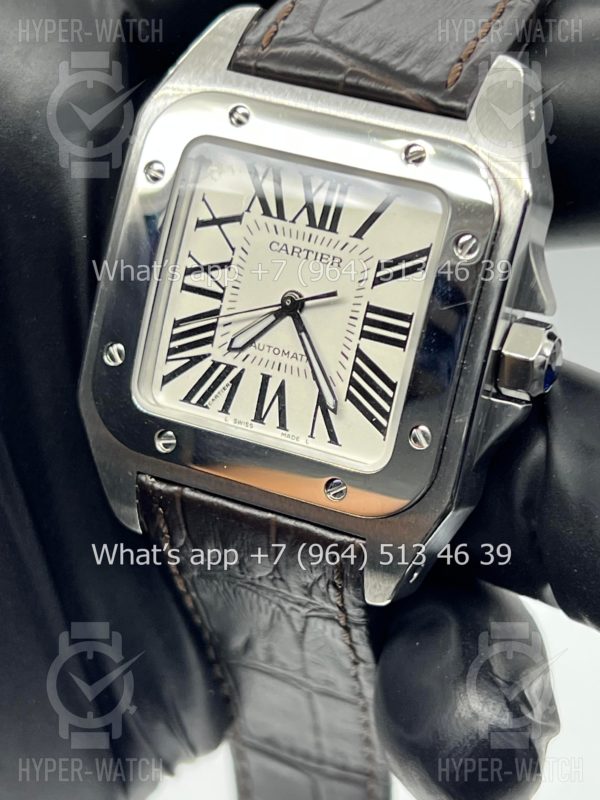 Товар Cartier Santos 100 W20107X7 Steel Фото 12 - Cartier Santos 100 W20107X7 Steel