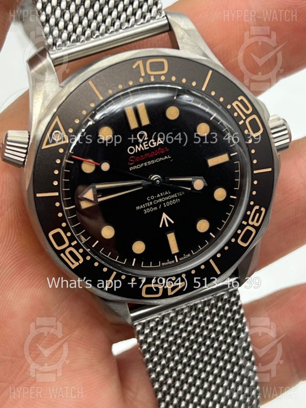 Товар Omega Seamaster Diver 300M 210.90.42.20.01.001 James Bond Titanium Фото 7 - Omega Seamaster Diver 300M 210.90.42.20.01.001 James Bond Titanium