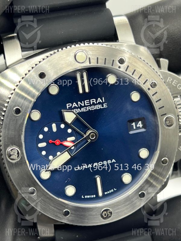 Фото 3 - Officine Panerai Luminor Submersible Luna Rossa PAM01391 Steel