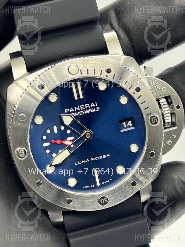 Фото 6 - Officine Panerai Luminor Submersible Luna Rossa PAM01391 Steel