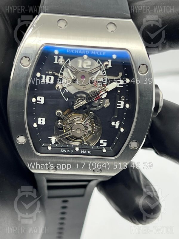 Товар Richard Mille RM 001 Tourbillon Steel Black Фото 2 - Richard Mille RM 001 Tourbillon Steel Black