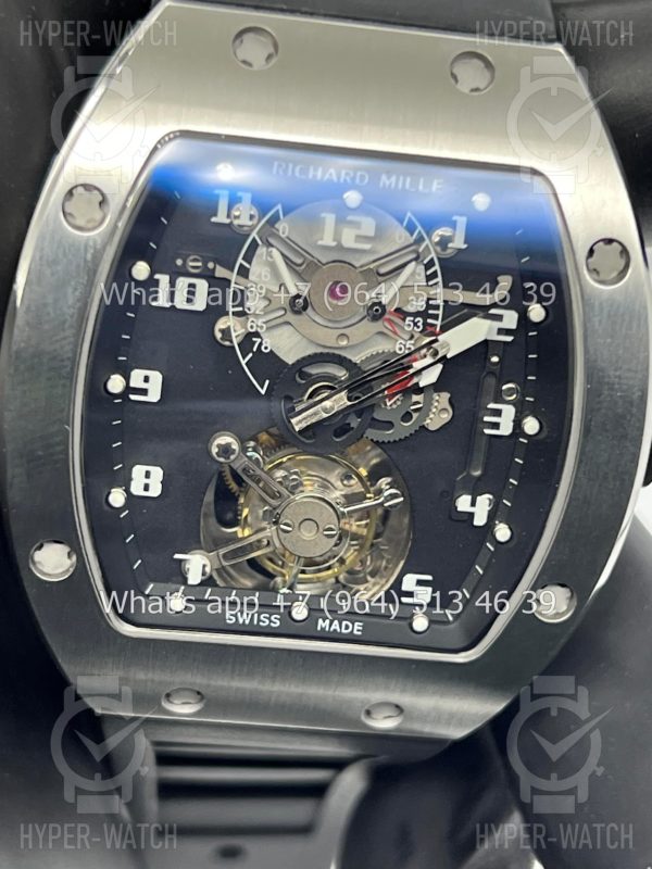 Товар Richard Mille RM 001 Tourbillon Steel Black Фото 4 - Richard Mille RM 001 Tourbillon Steel Black