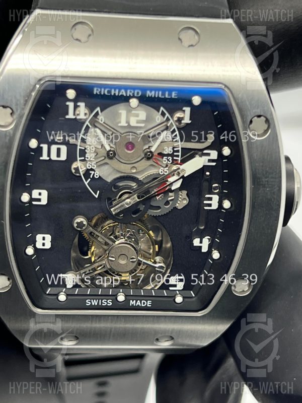 Товар Richard Mille RM 001 Tourbillon Steel Black Фото 7 - Richard Mille RM 001 Tourbillon Steel Black
