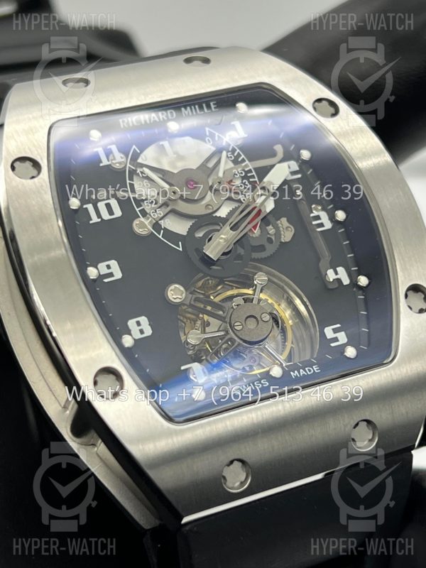 Товар Richard Mille RM 001 Tourbillon Steel Black Фото 9 - Richard Mille RM 001 Tourbillon Steel Black