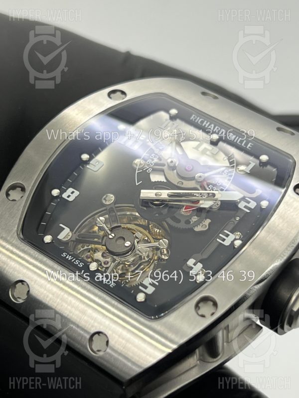 Товар Richard Mille RM 001 Tourbillon Steel Black Фото 10 - Richard Mille RM 001 Tourbillon Steel Black